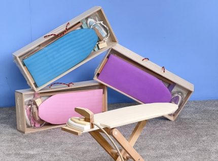 اسباب بازی میز اتو چوبی کودک با اتو