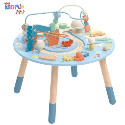 میز فعالیت و بازی چوبی کلاسیک ورلد classic world Multi Activity Table