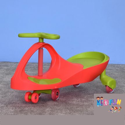 لوپ کار چرخ ژله ای چراغدار صورتی سبز LOOPCAR