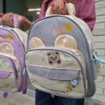 کوله پشتی مدل خرس Bear یاسی طوسی