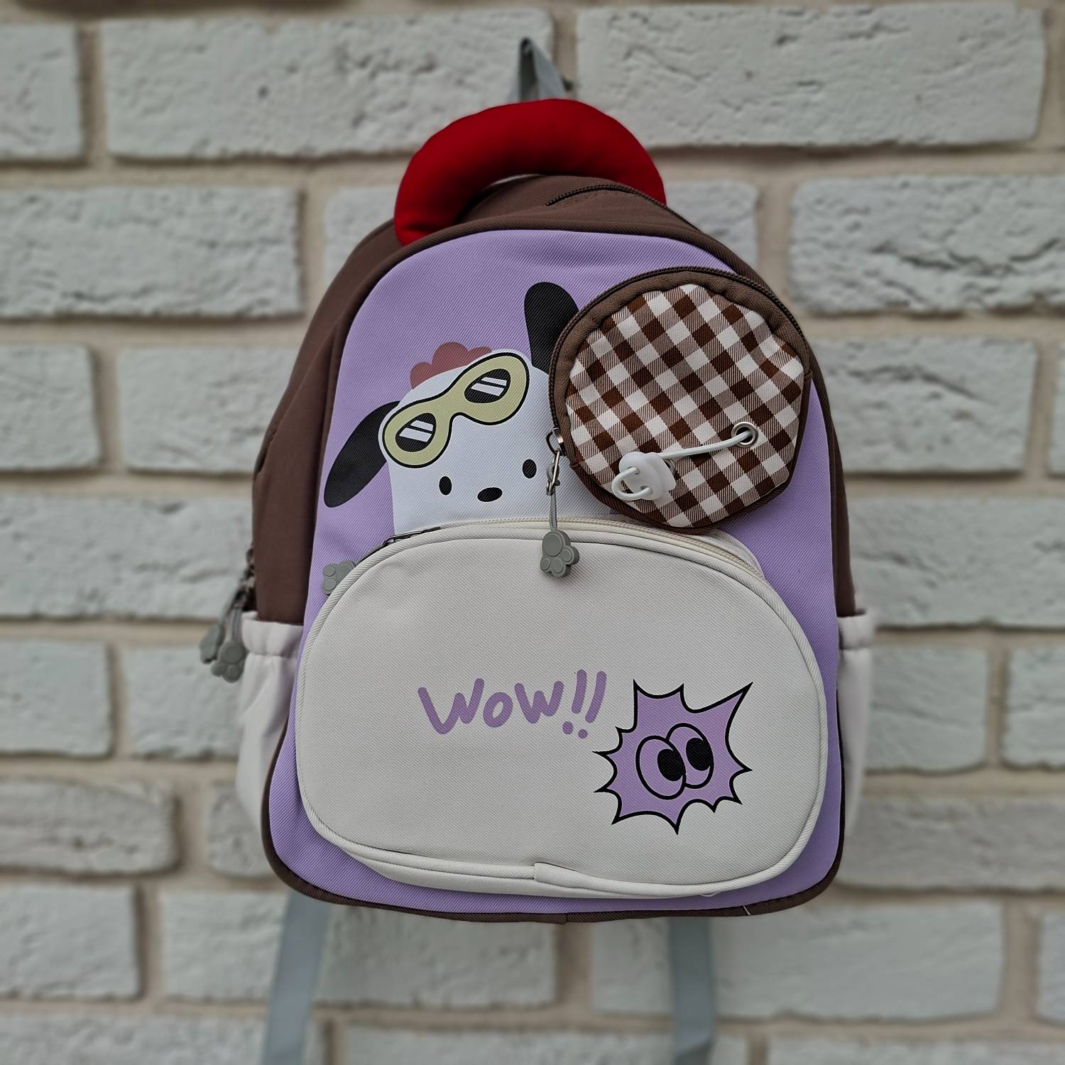 wow-dog-kids-backpack (1) کوله پشتی طرح سگ